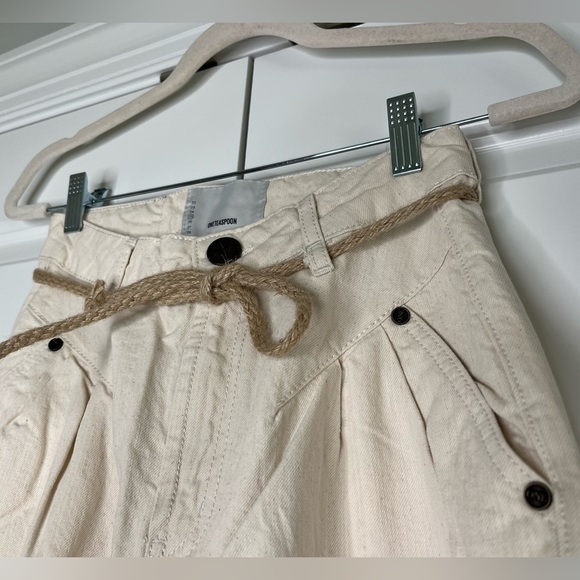 NWT One Teaspoon Street Walkers Jeans, Nashville Cream, 25 - Picture 5 of 9